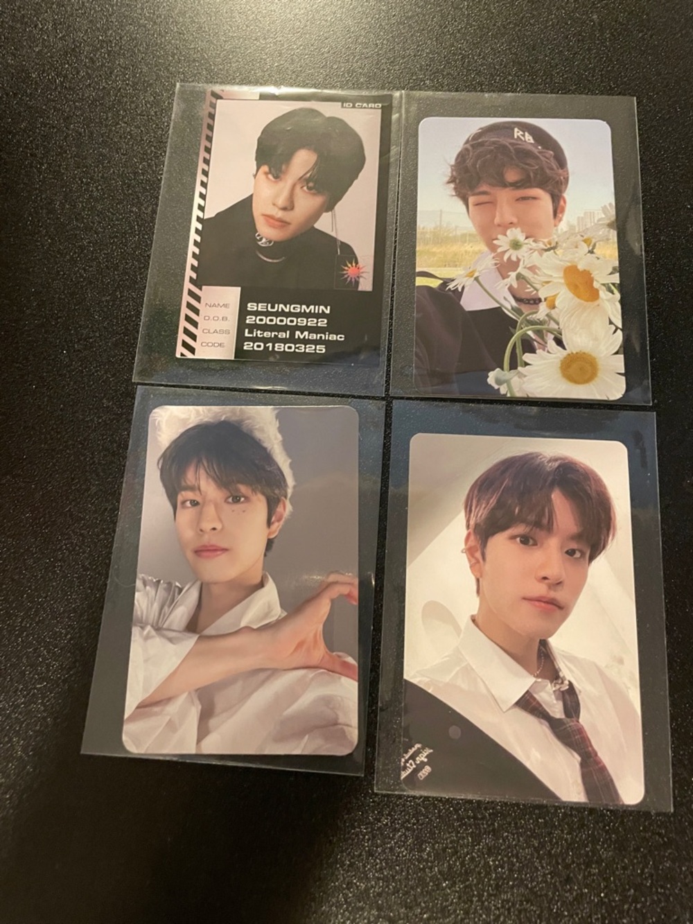 K-Pop Photocard Set - 4 pcs Stray Kids Seungmin